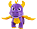 NUMSKULL Spyro The Dragon - Personnage en peluche (Violte/Jaune)