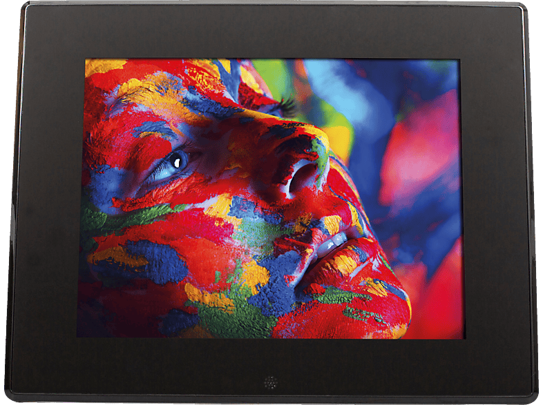 ROLLEI Pissarro DPF-120 Digitaler Bilderrahmen, 30,48 cm, 1.024 x 768 Pixel, Schwarz