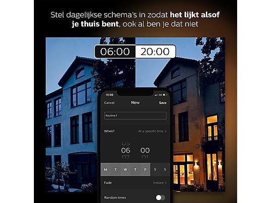 PHILIPS HUE Starterkit - wit en gekleurd licht - GU10