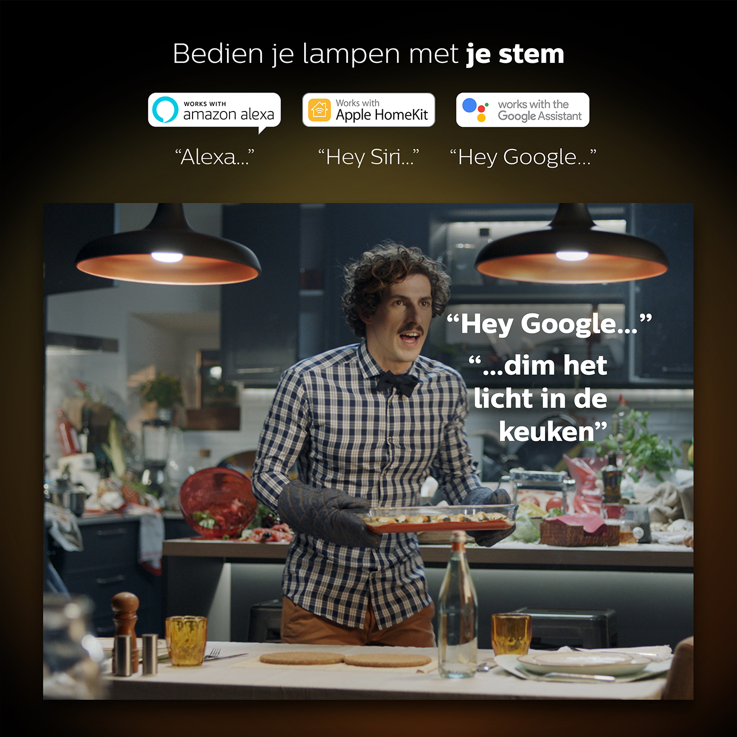 PHILIPS HUE Starterkit - wit en gekleurd licht - GU10