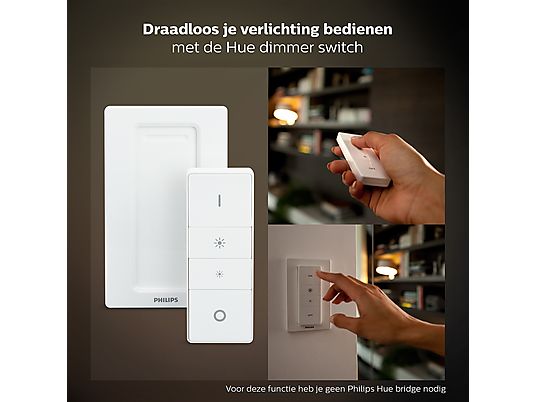 PHILIPS HUE Starterkit - wit en gekleurd licht - GU10