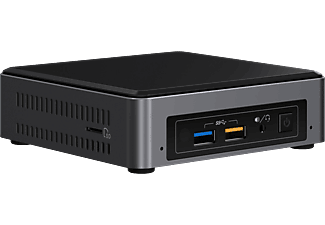 INTEL NUC 7 Enthusiast NUC7i7BNKQ - Mini PC,  , 512 GB SSD, 16 GB RAM, Grau/Schwarz