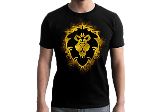 ABYSSE CORP World of Warcraft: Alliance L - T-Shirt (Noir)