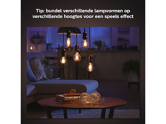 PHILIPS HUE Bluetooth - Filament - A60/E27 - Kogel