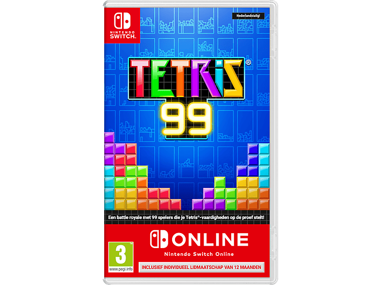 Tetris 99 + Nintendo Switch Online Abonnement 12 maand NL Switch
