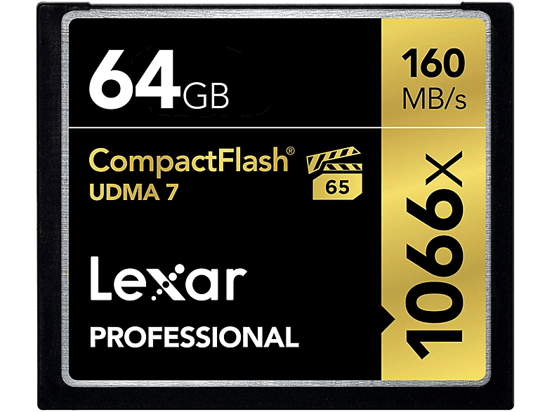LEXAR Geheugenkaart Professional 64 GB 1066x CompactFlash (LCF64GCRBEU1066)