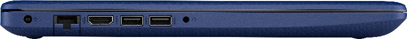 Portátil - HP 15-db1005ns, 15.6" HD, AMD Ryzen™ 5 3500U, 8 GB RAM, 256 GB, W10, Azul y plata
