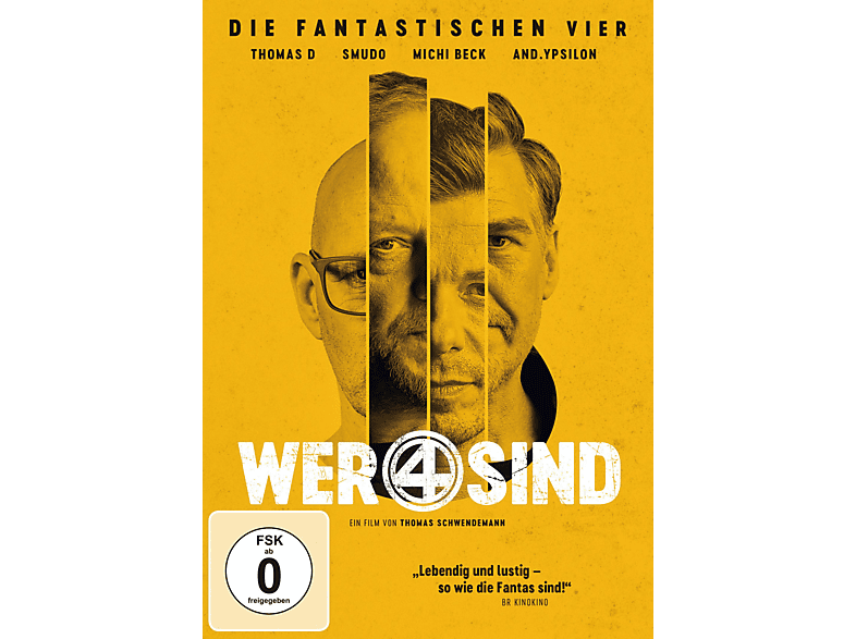 Wer 4 sind - Die fantastischen Vier DVD