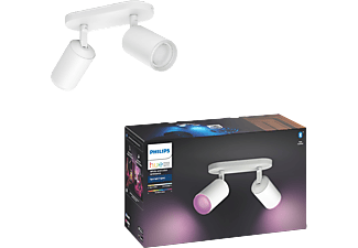 PHILIPS HUE Fugato opbouwspot - wit en gekleurd licht - 2-lichts - wit