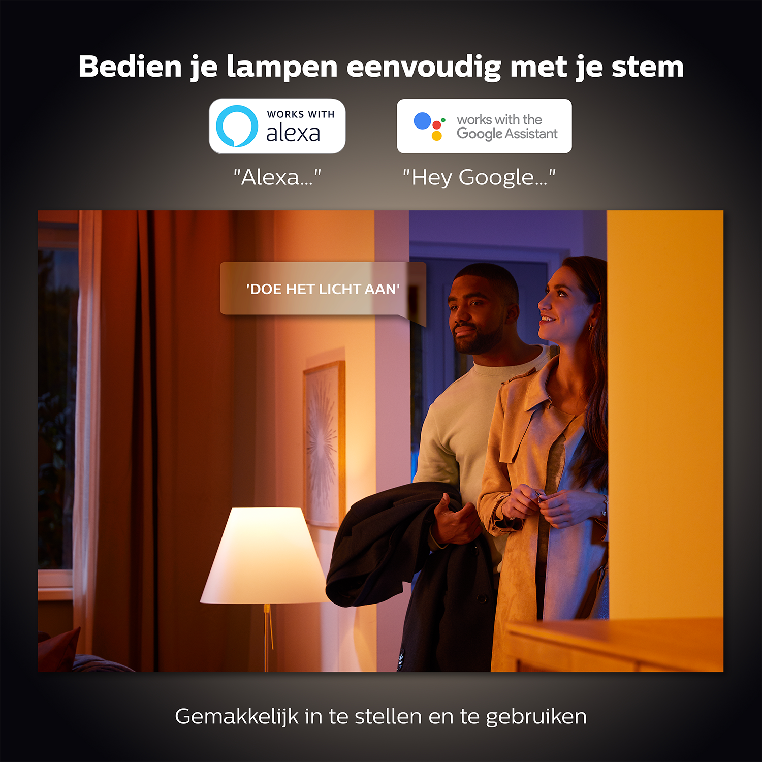 PHILIPS HUE Fugato opbouwspot - wit en gekleurd licht - 4-lichts - wit