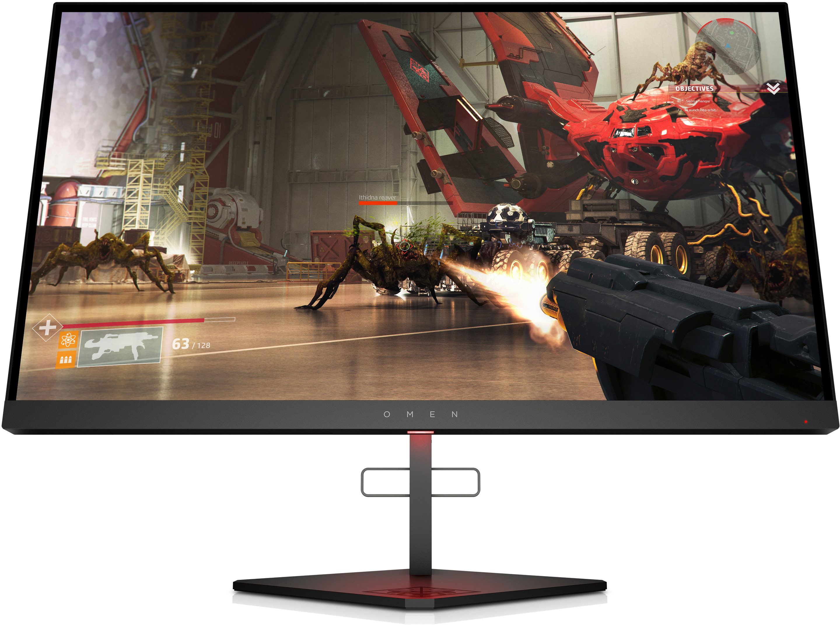 HP Gaming Monitor Omen X 25f, 24.5 Zoll, schwarz - Ausstellungsstück