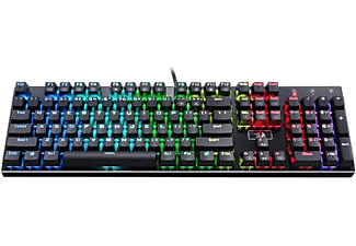 REDRAGON K556RGB Devarajas Magyar Kiosztású Mechanikus Gamer Billentyűzet, Blue Switch