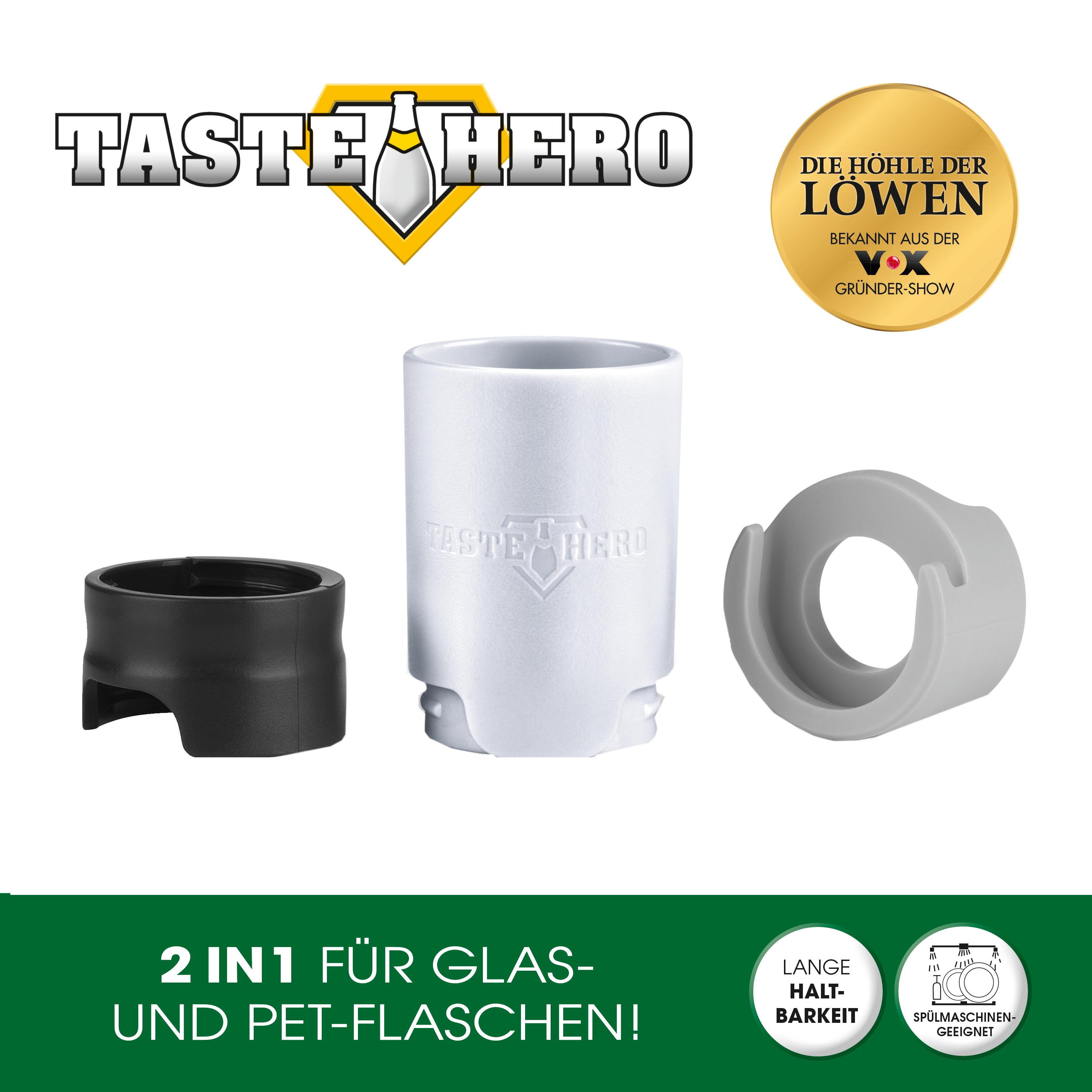 DIE HÖHLE DER LÖWEN Taste Hero Bier-Aufsatz Frisch Gezapft 