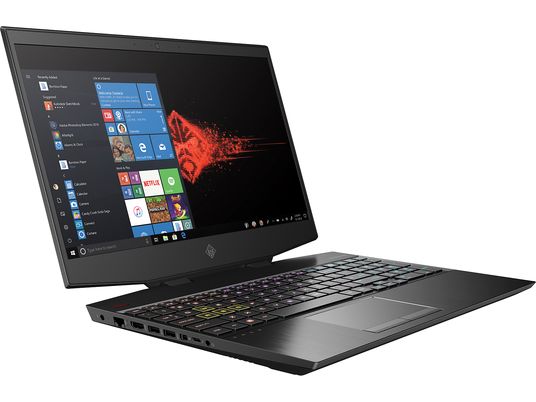 HP Gaming Notebook OMEN 15-dh0901ng schwarz (7DN10EA)