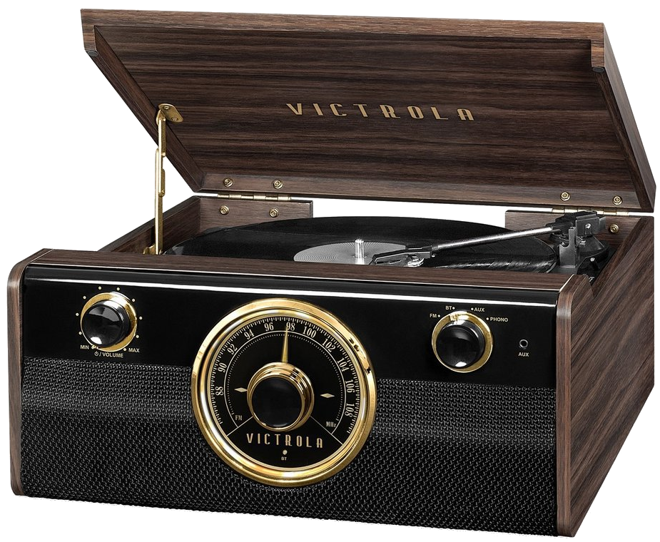 VICTROLA Platenspeler Vintage met Bluetooth & FM radio (VTA-240B-ESP-EU)