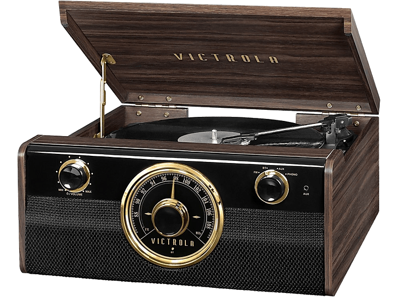Victrola Platenspeler Vintage Met Bluetooth & Fm Radio (vta-240b-esp-eu)