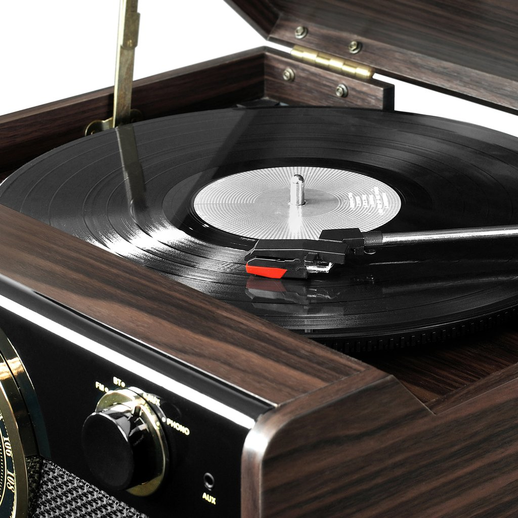 VICTROLA Platenspeler Vintage met Bluetooth & FM radio (VTA-240B-ESP-EU)