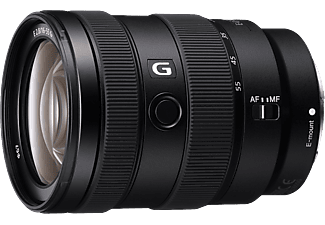 SONY SEL1655G 16 mm - 55 mm f/2.8 G-Lens, ED, AA (Advanced Aspherical), ASPH, FHB, Circulare Blende, DMR (Objektiv für Sony E-Mount, Schwarz)