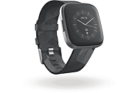 FITBIT Smartwatch Versa 2 Special Edition NFC Aluminium, Gr. S&L, rauchgrau/nebelgrau