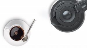 BOSCH TKA6A684 Kaffeemaschine Rot/Anthrazit