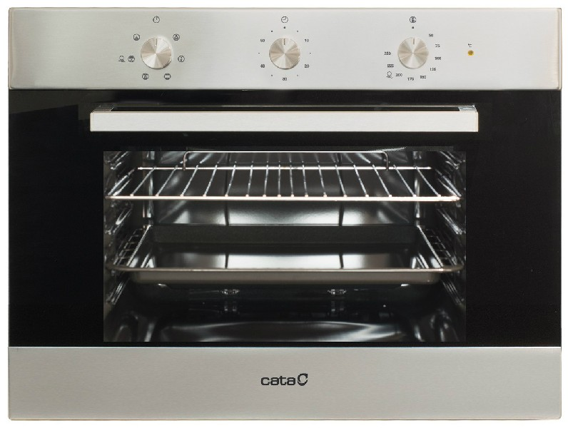 Horno - Cata ME 4006 X, Multifunción, AquaSmart, 60 cm, 40 L, A, Inox Negro