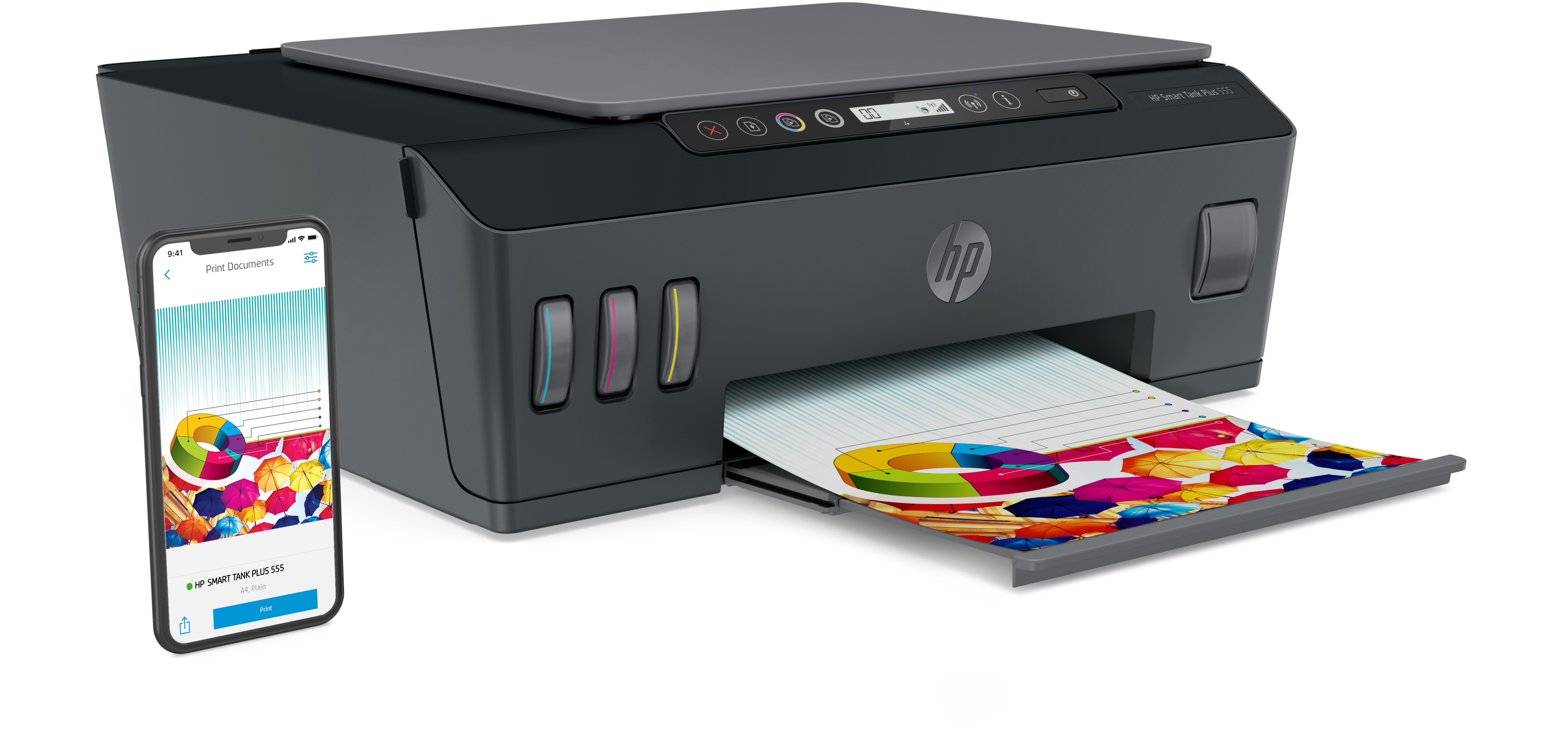 HP Smart Tank Plus 555 Multifunktionsdrucker