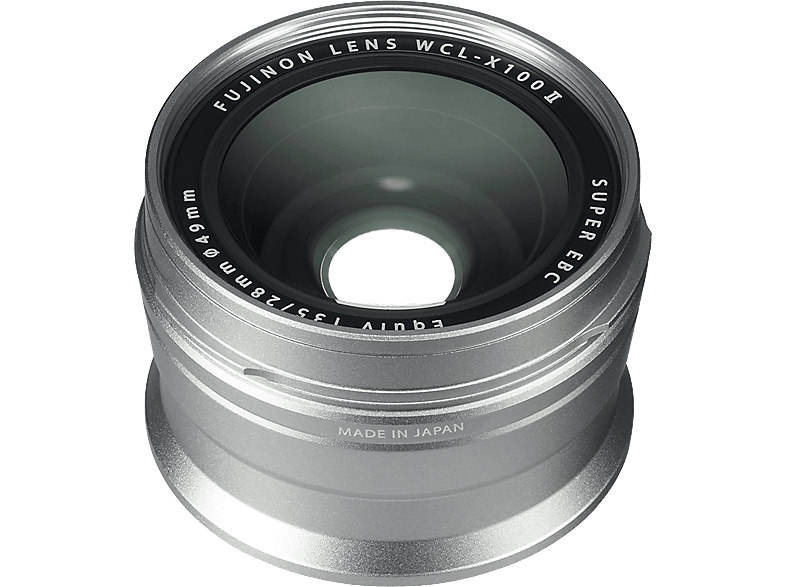 FUJI Groothoeklens teleconverter Fujinon X-Mount WCL-X100 Silver (D11642)