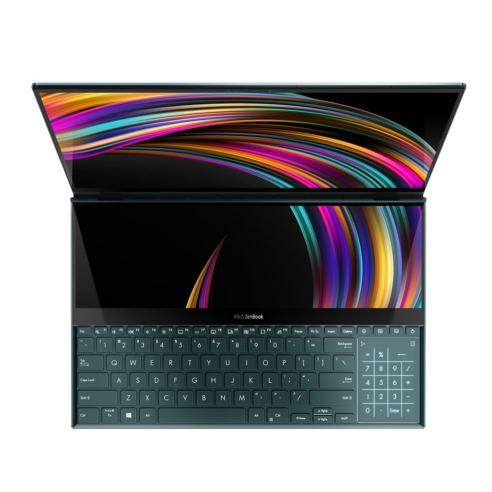 ASUS Zenbook Pro Duo (UX581GV-H2004) - 15,6 Zoll - Intel® Core™ i7 i7-9750H - 16 GB - 512 GB - NVIDIA GeForce RTX™ 2060 - Windows 10 Home (64 Bit)