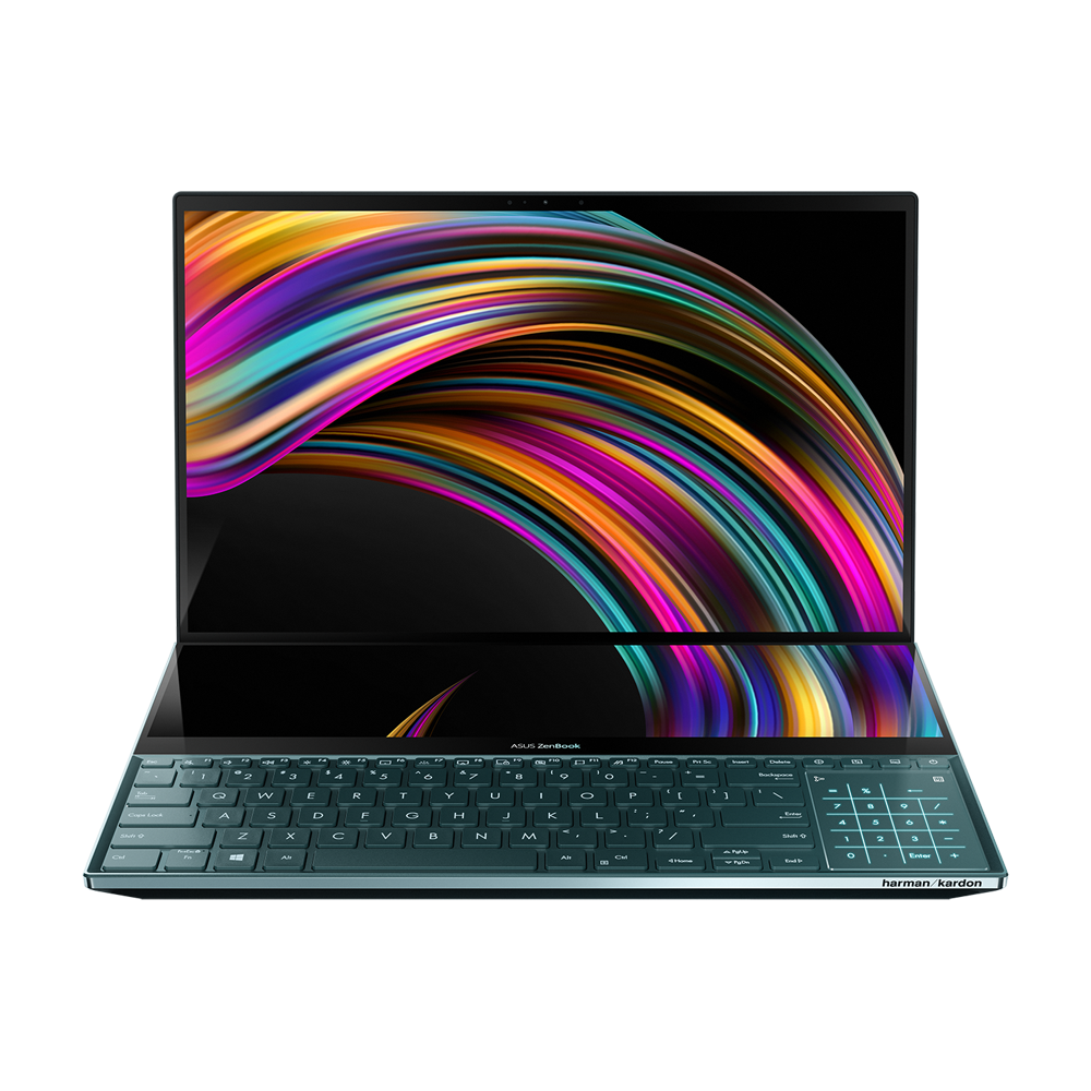 ASUS Zenbook Pro Duo (UX581GV-H2004) - 15,6 Zoll - Intel® Core™ i7 i7-9750H - 16 GB - 512 GB - NVIDIA GeForce RTX™ 2060 - Windows 10 Home (64 Bit)
