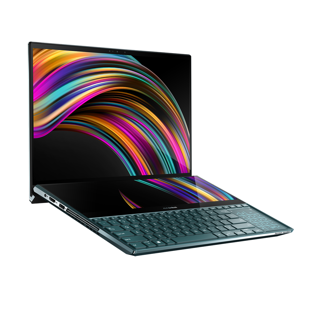 ASUS Zenbook Pro Duo (UX581GV-H2004) - 15,6 Zoll - Intel® Core™ i7 i7-9750H - 16 GB - 512 GB - NVIDIA GeForce RTX™ 2060 - Windows 10 Home (64 Bit)