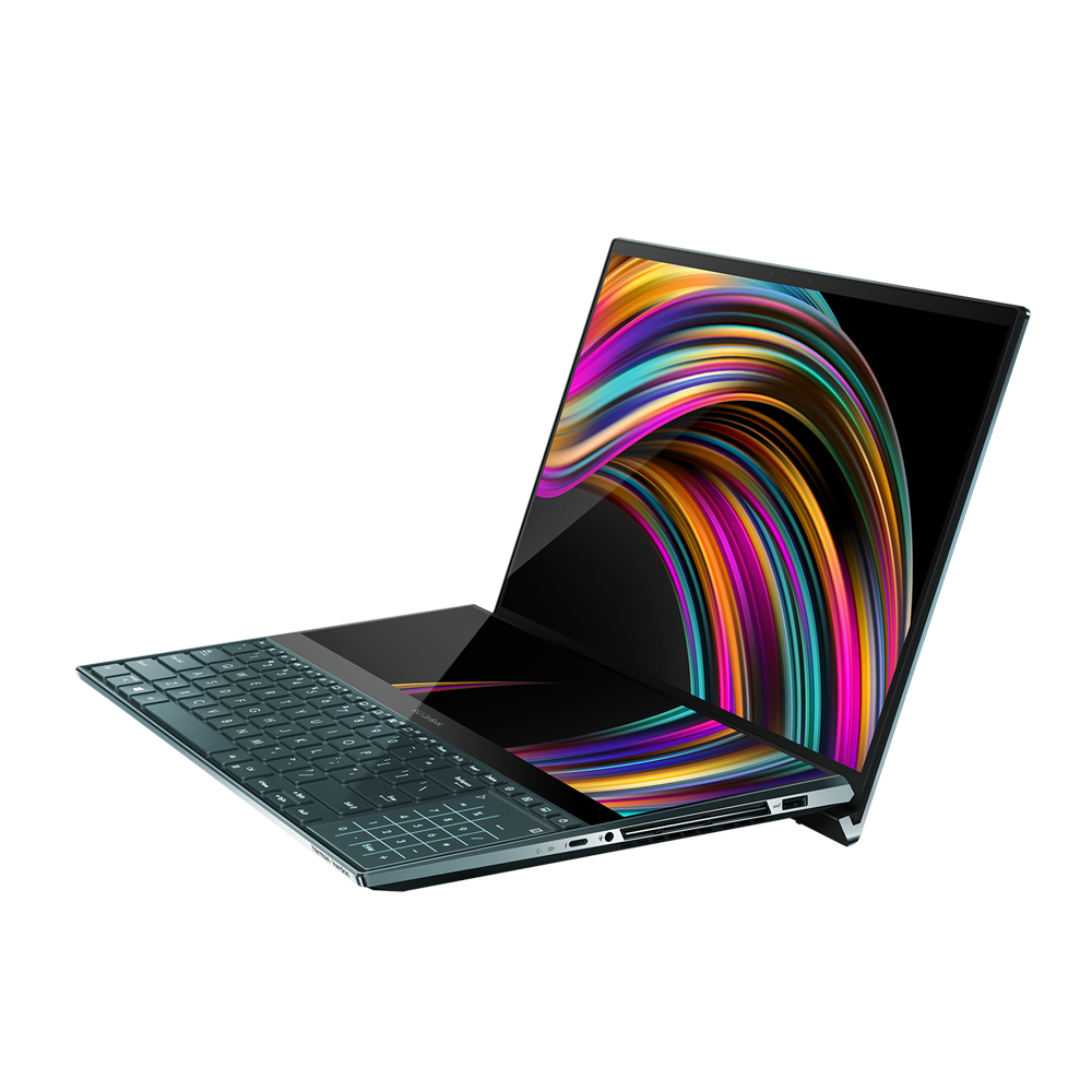ASUS Zenbook Pro Duo (UX581GV-H2004) - 15,6 Zoll - Intel® Core™ i7 i7-9750H - 16 GB - 512 GB - NVIDIA GeForce RTX™ 2060 - Windows 10 Home (64 Bit)