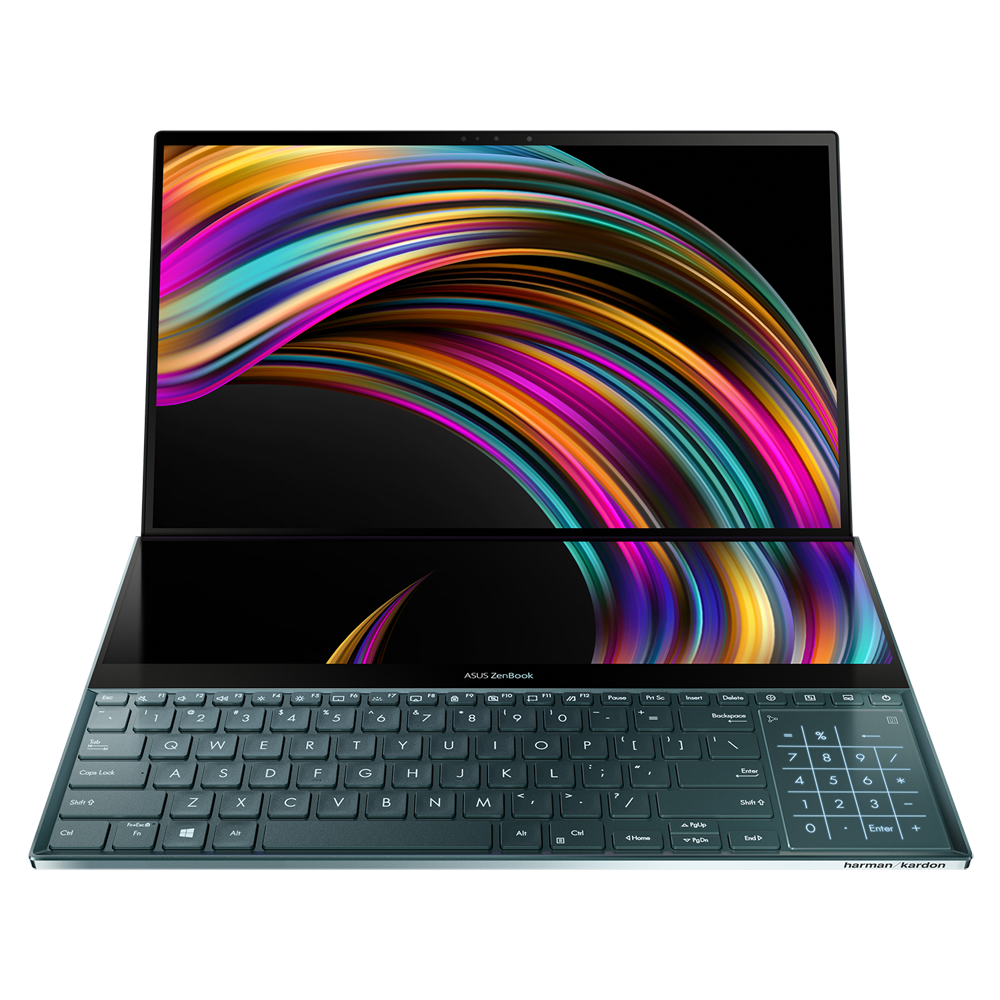 ASUS Zenbook Pro Duo (UX581GV-H2004) - 15,6 Zoll - Intel® Core™ i7 i7-9750H - 16 GB - 512 GB - NVIDIA GeForce RTX™ 2060 - Windows 10 Home (64 Bit)