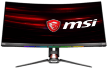 Gaming Monitor Optix MPG341CQR, 34 Zoll, schwarz (9S6-3DA05T-009)