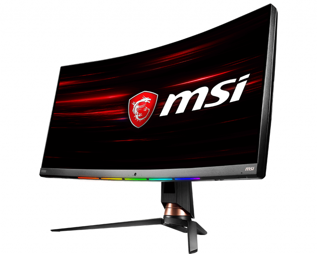 MSI Gaming Monitor Optix MPG341CQR, 34 Zoll, schwarz (9S6-3DA05T-009) 34 Zoll Gaming Monitor, QHD, 1 ms Reaktionszeit, 400 cd/m², 144 Hz, Schwarz