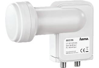 HAMA 00121785 - Twin-LNB (Weiss)