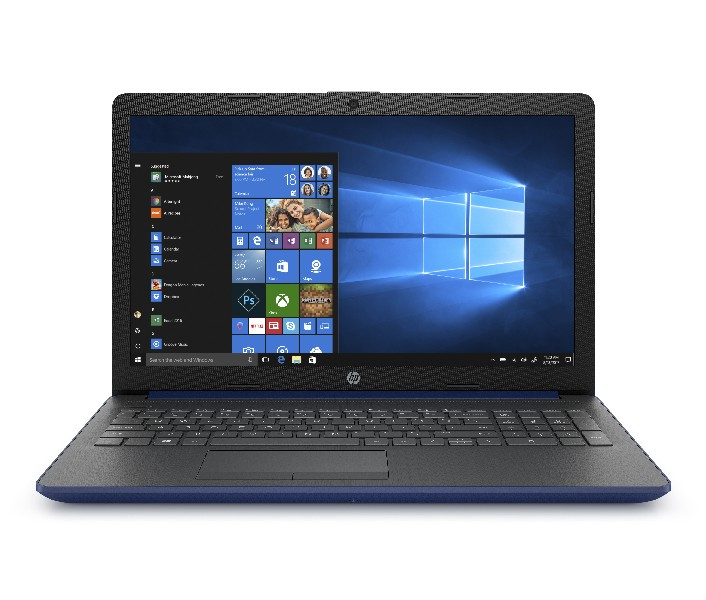 Portátil - HP 15-db1005ns, 15.6" HD, AMD Ryzen™ 5 3500U, 8 GB RAM, 256 GB, W10, Azul y plata
