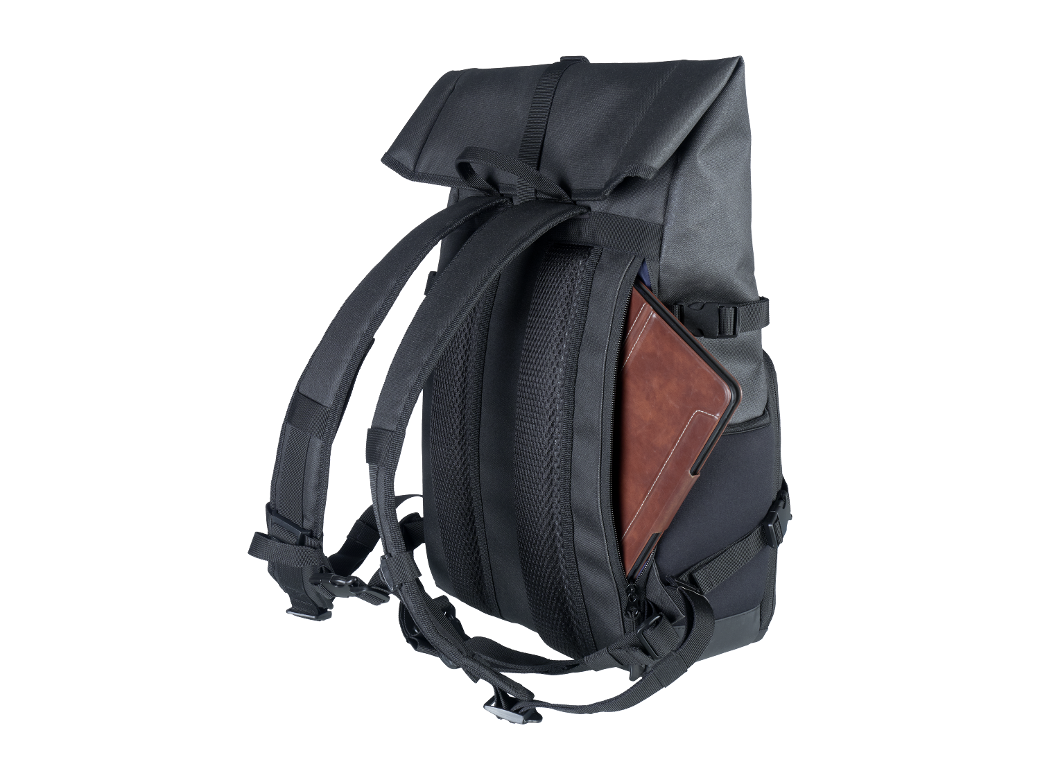 OLYMPUS Kamerarucksack für jeden Tag Kamerarucksack, Grau/Schwarz/Blau