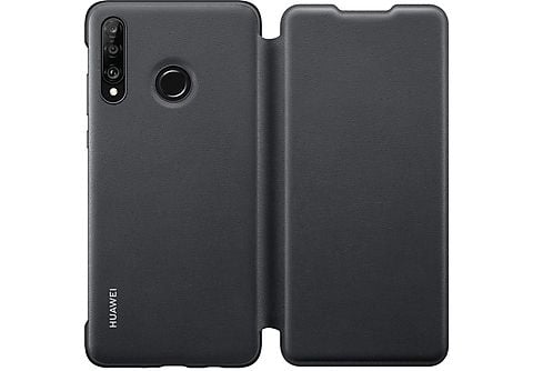 Funda - Huawei Wallet Cover, Para Huawei P30 Lite, Con tapa, Negro