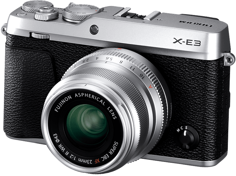 FUJI Hybride camera X-E2 + 23mm Zilver (D10691-SK2)