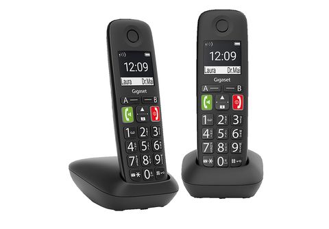 Schnurloses Telefon GIGASET E290 DUO Schnurloses Telefon | MediaMarkt | DECT-Telefone