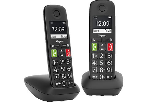 Schnurloses Telefon GIGASET E290 DUO Schnurloses Telefon | MediaMarkt