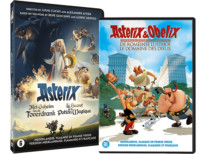 Asterix: Het Geheim van de Toverdrank & De Romeinse Lusthof DVD