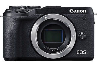 CANON EOS M6 Mark II Body - Systemkamera Schwarz