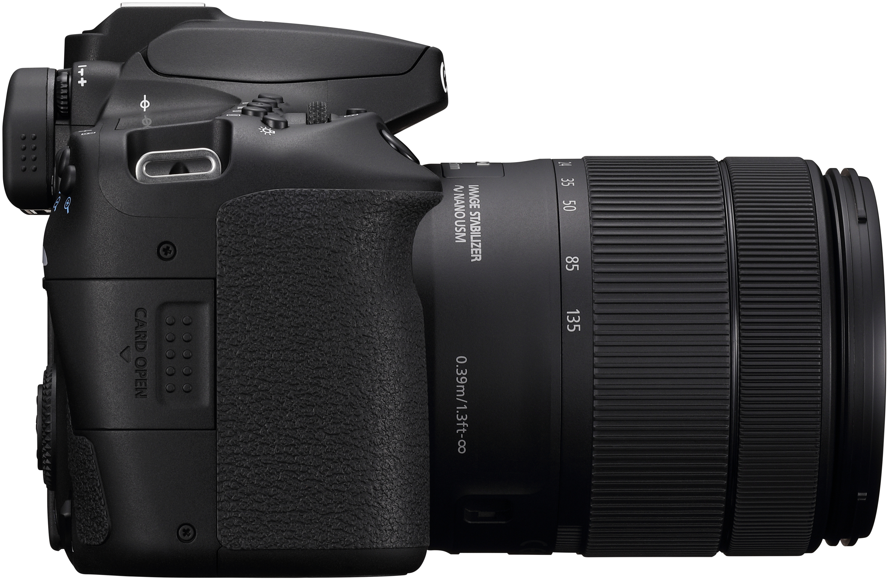 CANON EOS 90D Kit Spiegelreflexkamera, 32,5 Megapixel, 18-135mm
