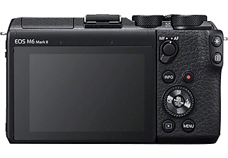 CANON EOS M6 Mark II Body Systemkamera  , 7,5 cm Display Touchscreen, WLAN