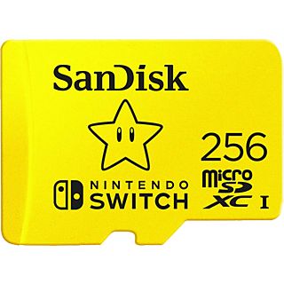 SANDISK 183573 microSDXC Extreme 256GB (A1/ V30/ U3/ C10/ R100/ W90) für Nintendo Switch