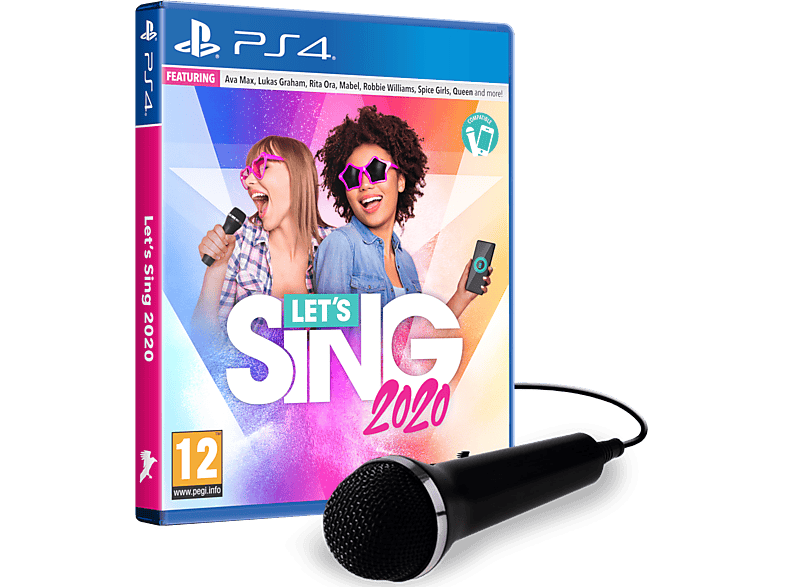 Let's Sing 2020 Internationale Hits + 1 Microfoon  NL/FR PS4