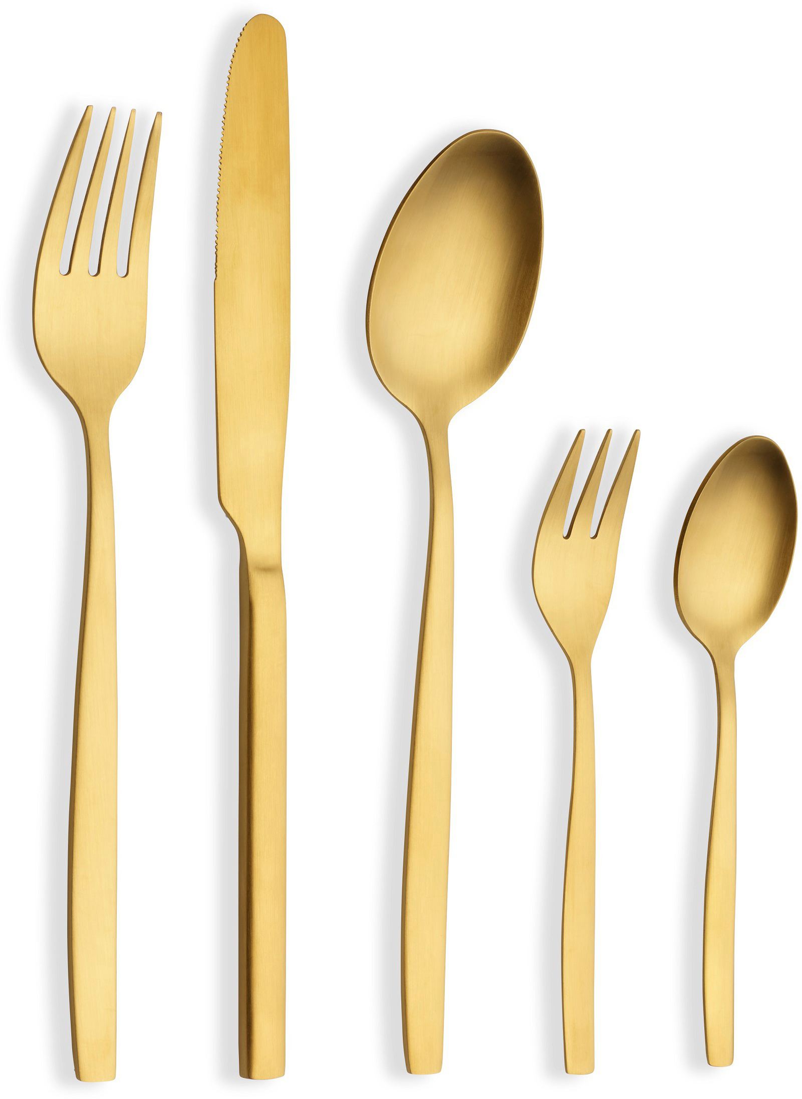ECHTWERK EW-BS-3075G Positano Gold Edition 30-tlg. Besteck-Set Gold