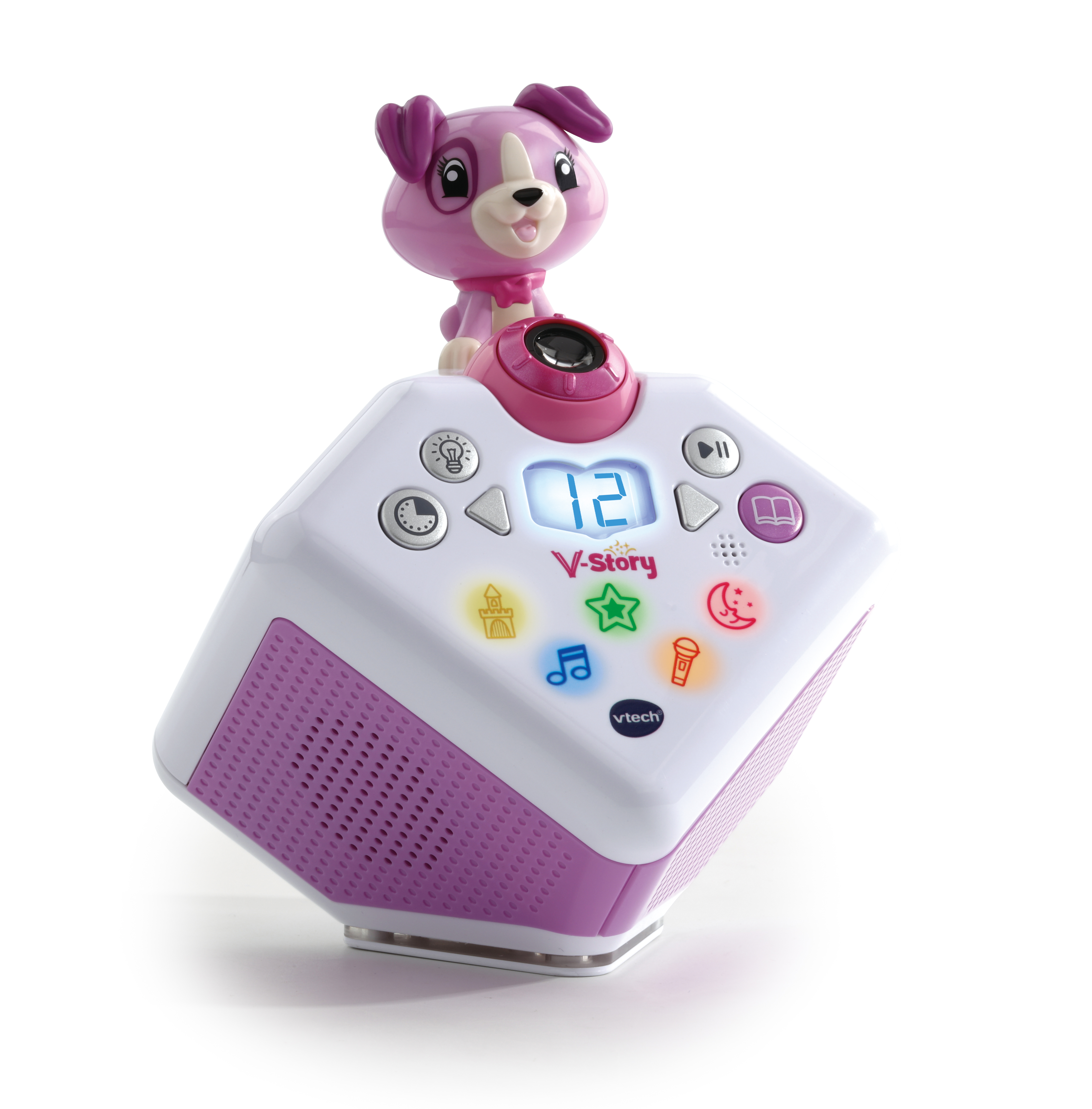 VTECH V-Story, die Hörspielbox pink Hörspielbox, Mehrfarbig