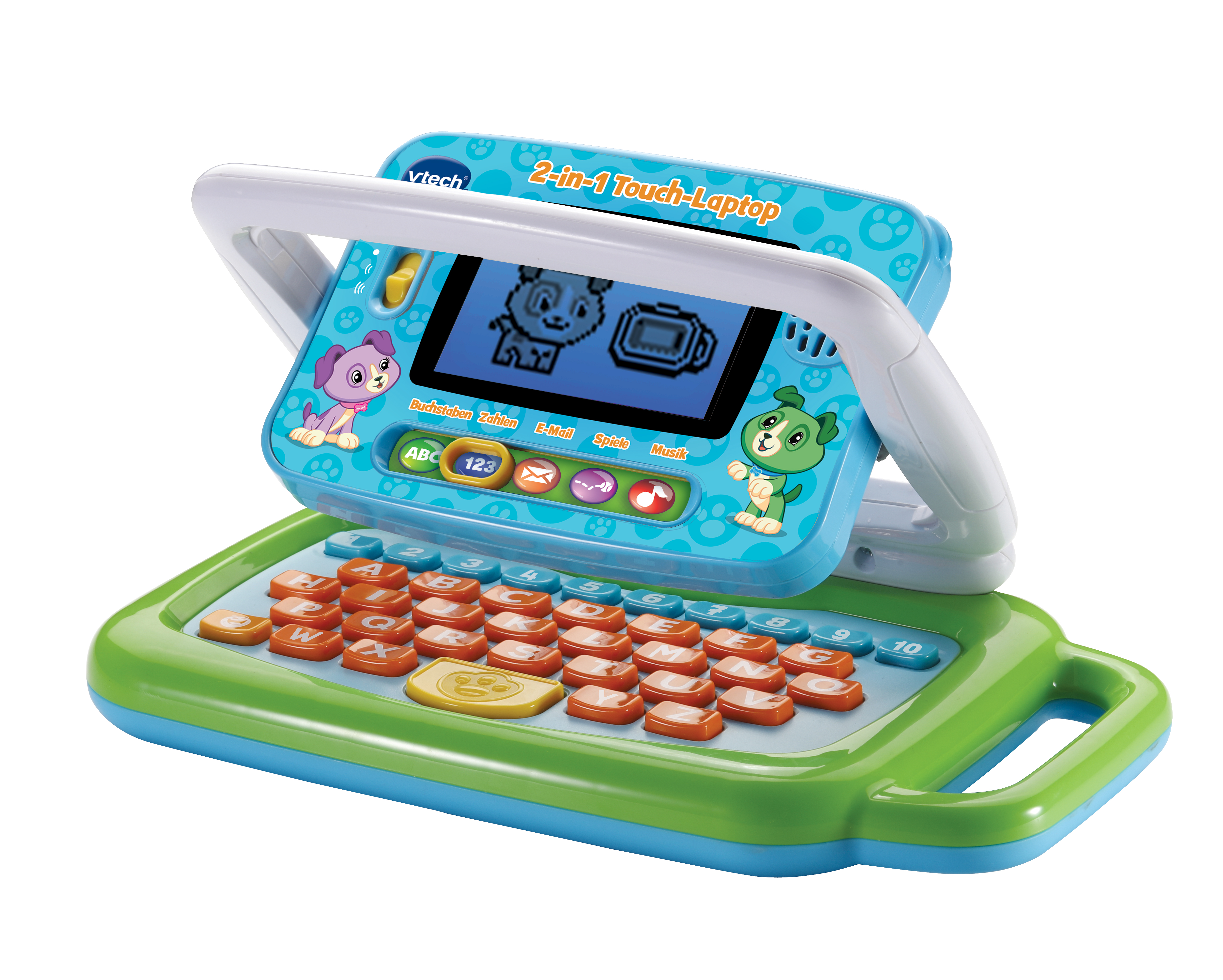 2-in-1 Touch-Laptop Mehrfarbig VTECH Lernlaptop,